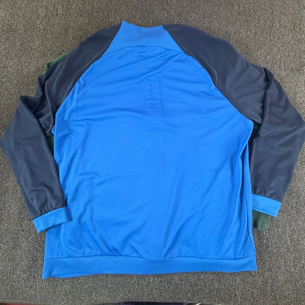 Nike Dri-FIT Mens XXL Slim Fit Track Jacket Blue Full Zip M Logo DA5474-480